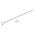 Pozzetto Termometrico In Acciaio Inox 304 Filettato G1/2 Per Fermentatore Birra 200mm