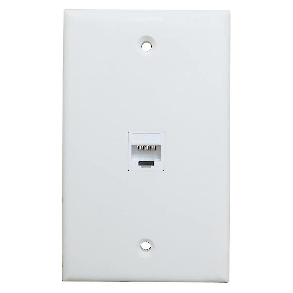 1 Paquete De Placa De Pared Ethernet De 1 Puerto Placa De Pared Con 