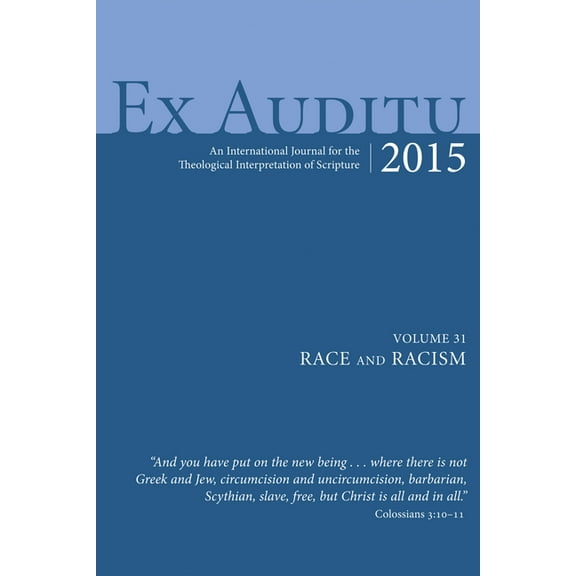 Ex Auditu: Ex Auditu - Volume 31 (Paperback)
