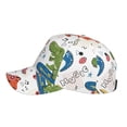 thumbnail image 2 of Lsque Dinosaur Baseball Cap Trucker Low Profile Hat Golf Dad Hat Adjustable Original Classic Unconstructed Plain Cap Men Women, 2 of 9