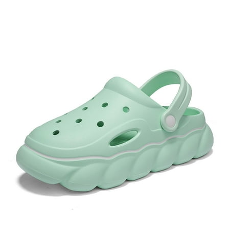 

Earlde Womens Clog EVA Rubber Slingback Perforated Garden Shoes Lightweight Slip On