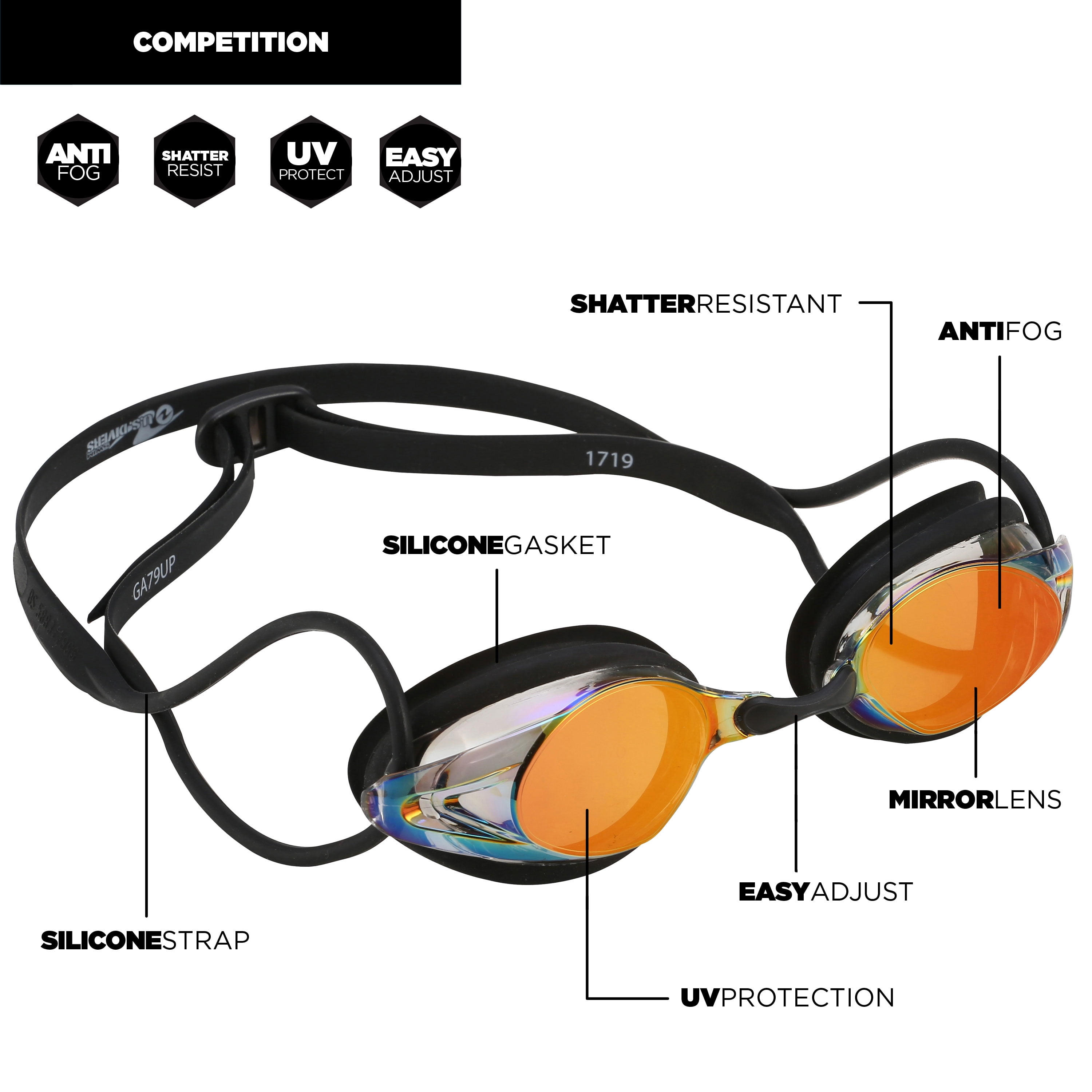 vision express swimming goggles