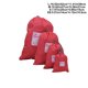 thumbnail image 3 of Travel Drawstring Bag Set - 4 Items Great For Organizing Luggage And Packing Reasons, 3 of 6