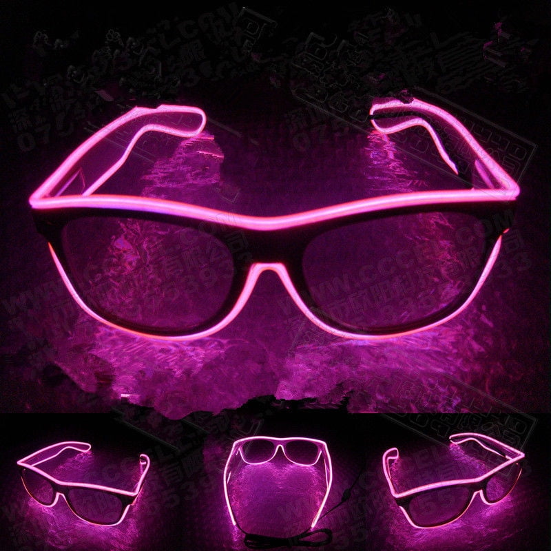 led party glasses