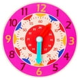 thumbnail image 1 of Montessori Educational Wooden Clock Toy for Kids Learning with Interactive Games and Watch Design, 1 of 4