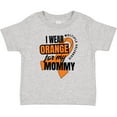 thumbnail image 3 of Inktastic I Wear Orange for My Mommy Multiple Sclerosis Awareness Boys or Girls Baby T-Shirt, 3 of 5