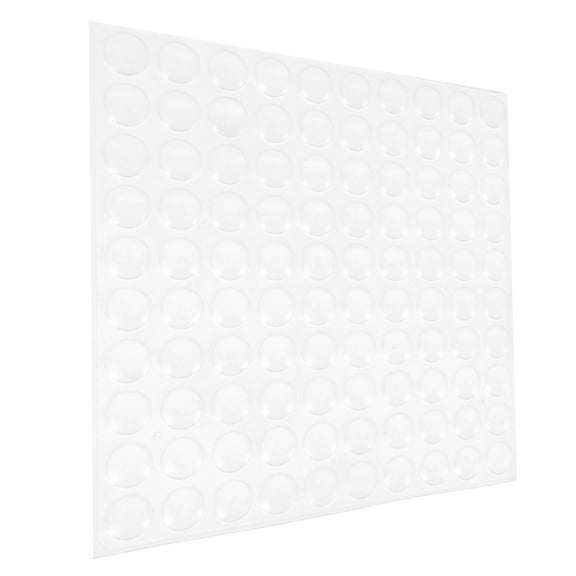 Door Bumper Clear Cabinet Bumpers Pads Crash Mat Furniture Stripe Drawer Easy to Attach Scratch Prevention Rubber