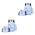 thumbnail image 3 of Sonducket unisex cómoda y duradera para la escuela Mochilas escolares espaciosas y de moda Gato blanco gato blanco 2Conjunto, 3 of 6