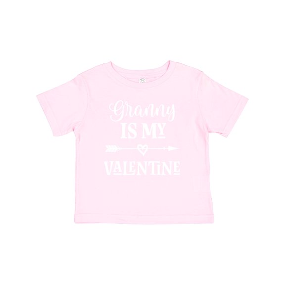 Inktastic Granny is My Valentine Girls Baby T-Shirt