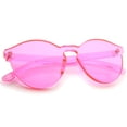 thumbnail image 5 of zeroUV - One Piece PC Lens Rimless Ultra-Bold Colorful Mono Block Sunglasses 60mm - 60mm, 5 of 5