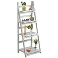 thumbnail image 1 of NEX Foldable Ladder Bookshelf Rack 4 Tier Vintage Plant Stand Display Shelf Storage, 1 of 5