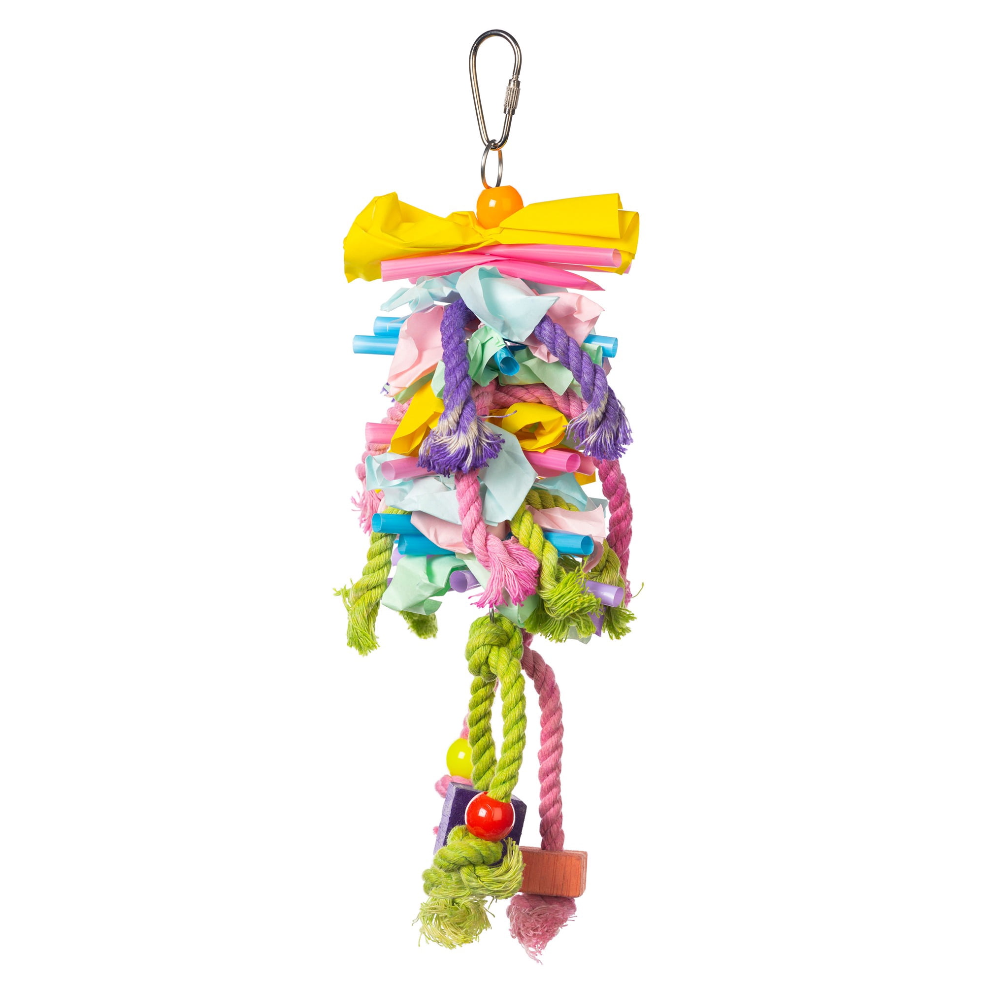 Prevue Pet Products Playfuls Preen & Pacify Short Stack Bird Toy 62605