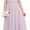 Dusty Lavender, variant on Drtj 2-14T Kids Teens Junior Bridesmaid Flower Girl Dresses Cascading Ruffles A-line Cold Shoulder Halter Floor-Length Chiffon