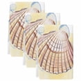 thumbnail image 2 of Coastal Seashells Kitchen Towels Set of 3, Ocean Beach Nautical Marine Life Absorbent Dish Towels for Kitchen, Microfiber Hand Towel, Quick Drying Tea Towel for Cleaning Decorative Dishcloths, 2 of 7