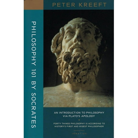 Philosophy 101 by Socrates: An Introduction to Philosophy Via Plato's Apology, (Paperback)