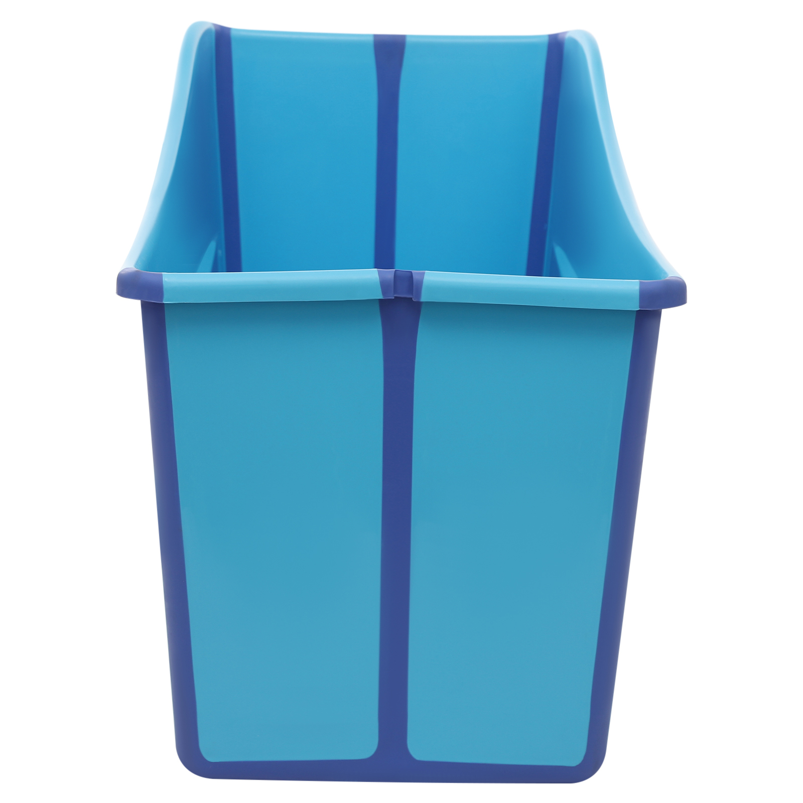 39.63gal Blue Portable Foldable Bathtub, Collapsible Children's Bathtub for Children