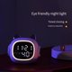 thumbnail image 3 of Reloj despertador digital inteligente LED, altavoz portátil Cat King, luz nocturna, despertador, temporizador, altavoz (blanco), 3 of 5