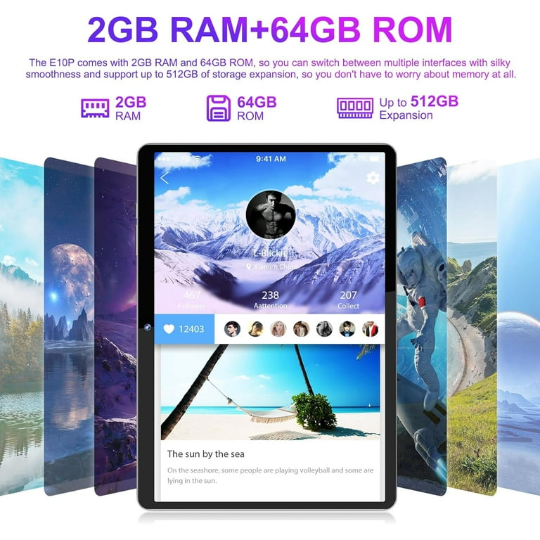 新品未開封　Android 13 タブレット 2GB RAM 64GB ROM Amazon.co.jp: Android 13 タブレット7インチ wi-fiモデル, 4GB
