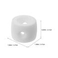 thumbnail image 2 of WHAMVOX 8Pcs Foosball Tables Protect White For Table Soccer Accessories And Positioning, 2 of 8