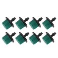 thumbnail image 4 of 100 aspersores de riego ajustables de 360 grados, emisor de riego por goteo de 1/4 pulg. para sistema de riego, color verde, 4 of 14
