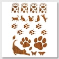 thumbnail image 2 of 1Pc Cat Pattern Painting Stencil Drawing Template for DIY Scrapbook Photo Album Painting Drawing Art Stencils for Crafts, 2 of 9