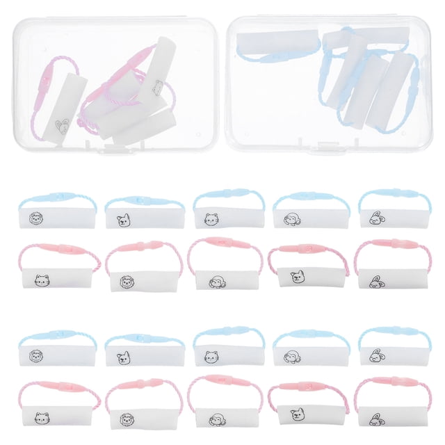 COSMOBETTY 80Ud Etiquetas Impermeables Para Mochilas Zapatos Y Con Llavero De Nylon