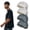Set-a, variant on 4PCS Men's Breathable Brimless Docker Hat, Lightweight Mesh Skull Cap, Adjustable Summer Outdoor Headwear for Men