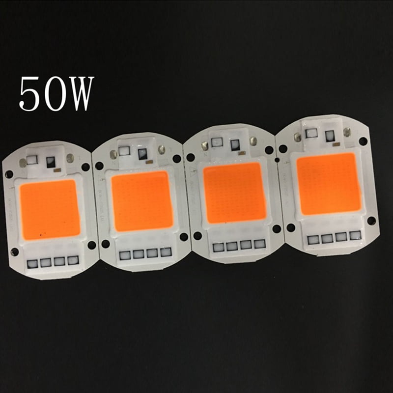 30/50W Full Spectrum LED COB Chip Grow Light Plant Growing Lamp Bulb 