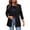 Black, variant on Baqcunre Winter Coats For Women Womens Casual Jacket Pockets Long Sleeve Open Front Button Work Office Lapel Button Jacket Tops For Women 2023 Blazers For Women Black L