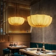 thumbnail image 2 of Arturesthome French Retro Fabric Pendant Light For Living Room, 2 of 14