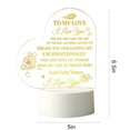 thumbnail image 3 of pstuiky Mother's Day Gift-LED Acrylic 3D Mother's Day Greeting Gift Light, Acrylic Greeting Mother's Day Gift Atmosphere Light (White Warm Light) Sale, 3 of 6