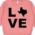 thumbnail image 3 of Inktastic Love Texas Toddler Sweatshirt, 3 of 4