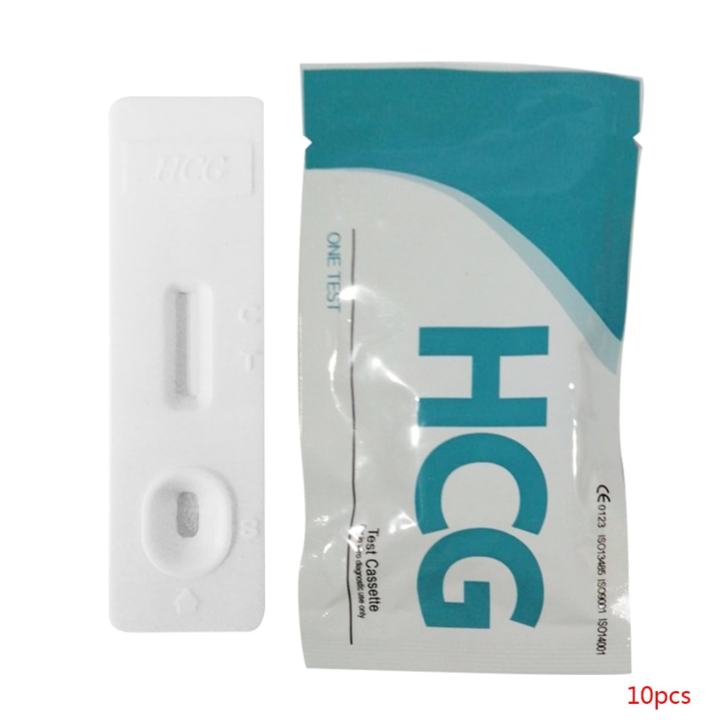 GeweYeeli 10pcs Early Pregnancy Test Strip Card Pregnancy Test Pen Ovulation Test Strips