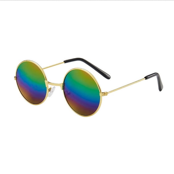 Gafas de sol para niños, lindas gafas de sol redondas estilo príncipe, gafas de sol para viajes junto al mar, gafas de moda para niños de 1 a 6 años