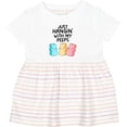 thumbnail image 3 of Inktastic Easter Just Hangin' with My Peeps Girls Baby Dress, 3 of 5