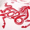thumbnail image 5 of KKBOTIVE 2026 Sweater for Mens Casual Horse Graphic Fashion Crew Neck Long Sleeve Sweaters Jacket Men's Year Themed Outerwear, White Size: XL, 5 of 9