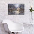 thumbnail image 5 of Luxe Metal Art 'Faith Runs Deep' by Chuck Pinson, Metal Wall Art, 24"x16", 5 of 8