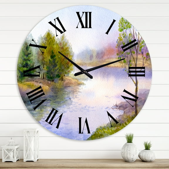 Designart 1 in Quartz Wall Clock