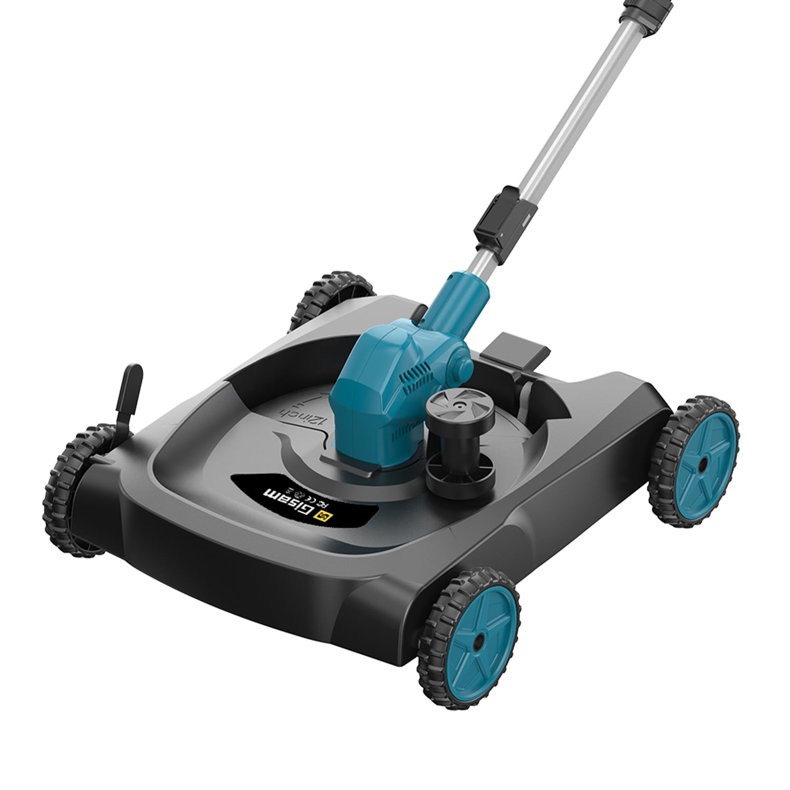 3-in-1 Cordless Lawn Mower, 3000W Brushless String Trimmer &  Wheeled Edger Combo Kit,  3 Blades & String for Lawn Weeds Shrubs, Adjustable Height & Angle Electric Weed Wacker Garden Tools