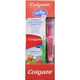 thumbnail image 3 of My First Colgate Extra Soft Bristles Toothbrush & Mild Fruit Toothpaste Starter Kit, 2 pc, 3 of 3