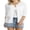 White, variant on QUALFORT Women’s 100% Cotton Lightweight Button-Front Cardigan Sweater,crew neck Long Sleeve Knit