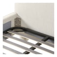 thumbnail image 5 of Moe's Home Collection Ichigo Fabric King Bed in Light Gray, 5 of 7