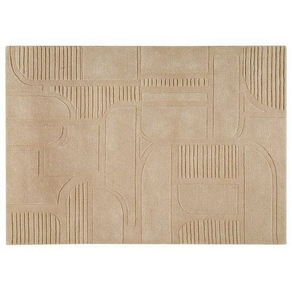 M.A. Trading Orlando Hand-Tufted Sand Area Rug