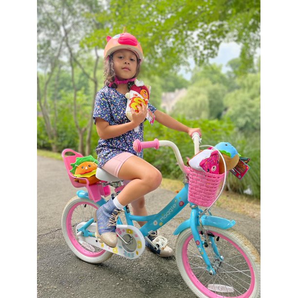 Glerc Maggie 12 inch Kids Girls Bike for Ages 2-4 Years Child,Blue
