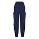 thumbnail image 1 of Pantalones cargo informales de color liso para mujer: cintura elástica, diseño con múltiples bolsillos, estilo jogger cónico para ropa de ocio y deportiva, 1 of 7