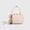 Pink, variant on Kawaii Mushroom Pendant Boston Purse, Multi Wear Style Fashion Shoulder Handbag for Women, Pink
