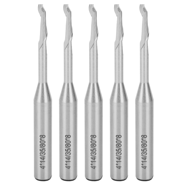 5pcs 8mm Tungsten Steel Endmill Milling Cutter Router Bit Engraving Bit Milling Cutter