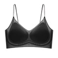 thumbnail image 4 of Turilly Bras Womens Solid Color Push Up Thin Strap Bra Wireless Breathable Everyday Underwear Everyday Bras, 4 of 6
