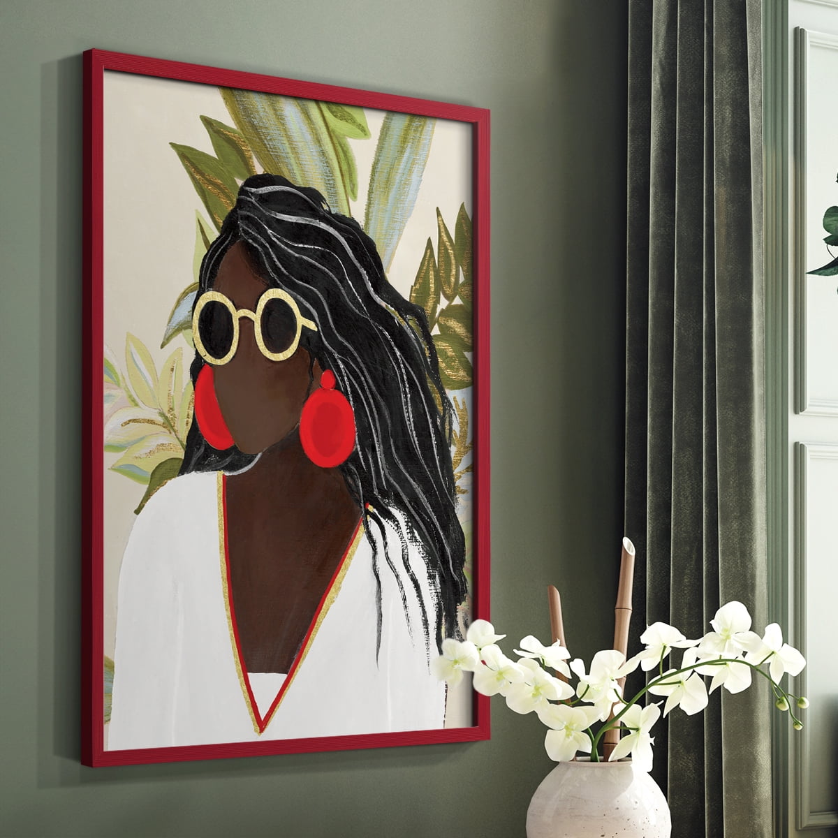 All That Beauty II in Paper Solid Wood 11 x 14 Framed Print