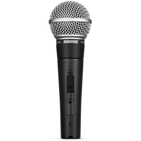Micrófono SM58S Shure Mano Alámbrico, Vocal Dinámico Shure Polar Unidireccional Cardioide